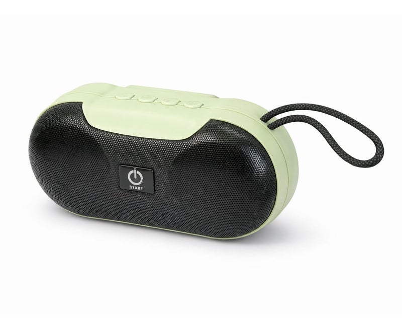 مكبر صوت بلوتوث محمول START ST-01 - صوت ستيريو عالي الدقة، معزز صوت جهير، بطارية 1200 مللي أمبير، يعمل بمنفذ USB، متوافق مع الهواتف وأجهزة الكمبيوتر